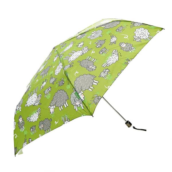gerecyclede paraplu van eco chic | Schapen - Prana Puur | Cadeau winkel Roden