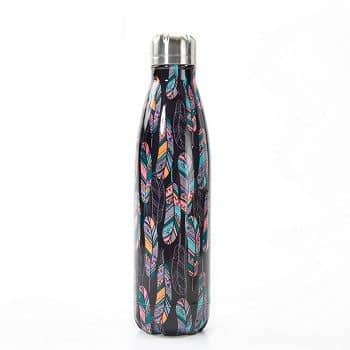 Eco Chic Thermosfles Feathers - Prana Puur | Cadeau winkel Roden