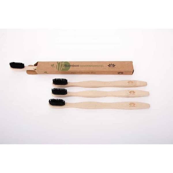 Bamboe tandenborstel - Prana Puur | Cadeau winkel Roden