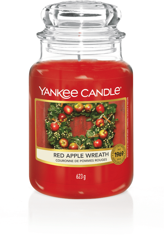Yankee Candle Red Apple Wreath - Prana Puur | Cadeau winkel Roden