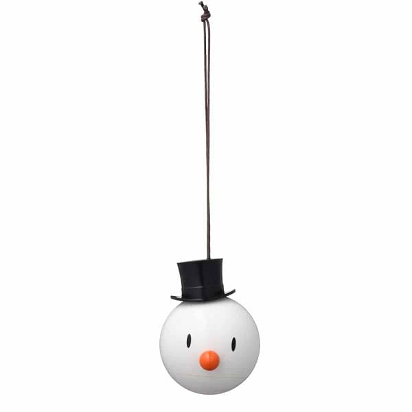Hoptimist Sneeuwman ornament Sneeuwman Kerstbal