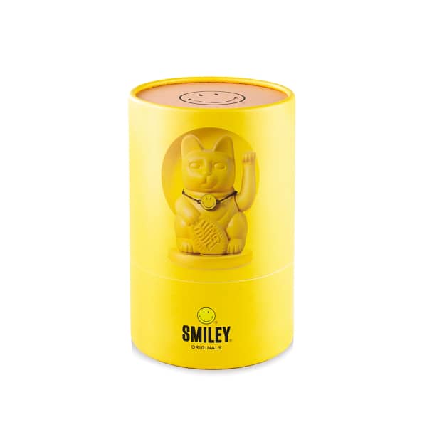 Smiley x Donkey Lucky Charm cat yellow