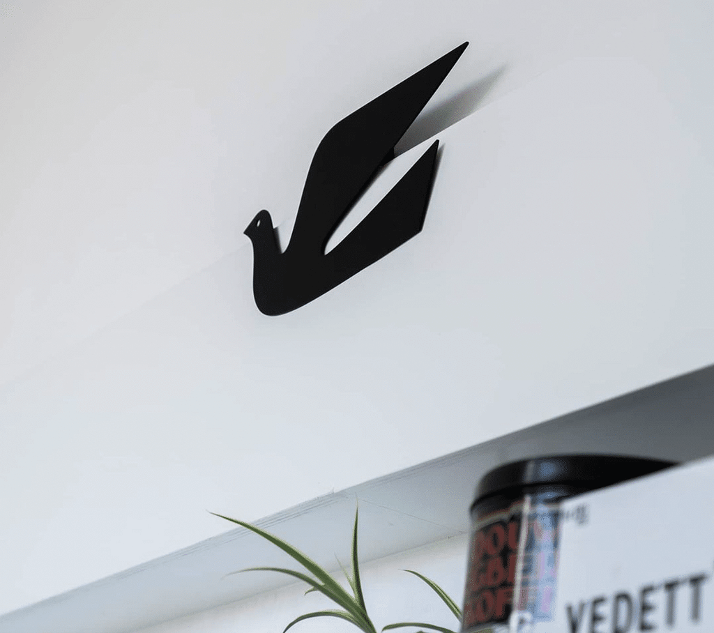 Vitra Dove Metal Wall Relief D-Sire
