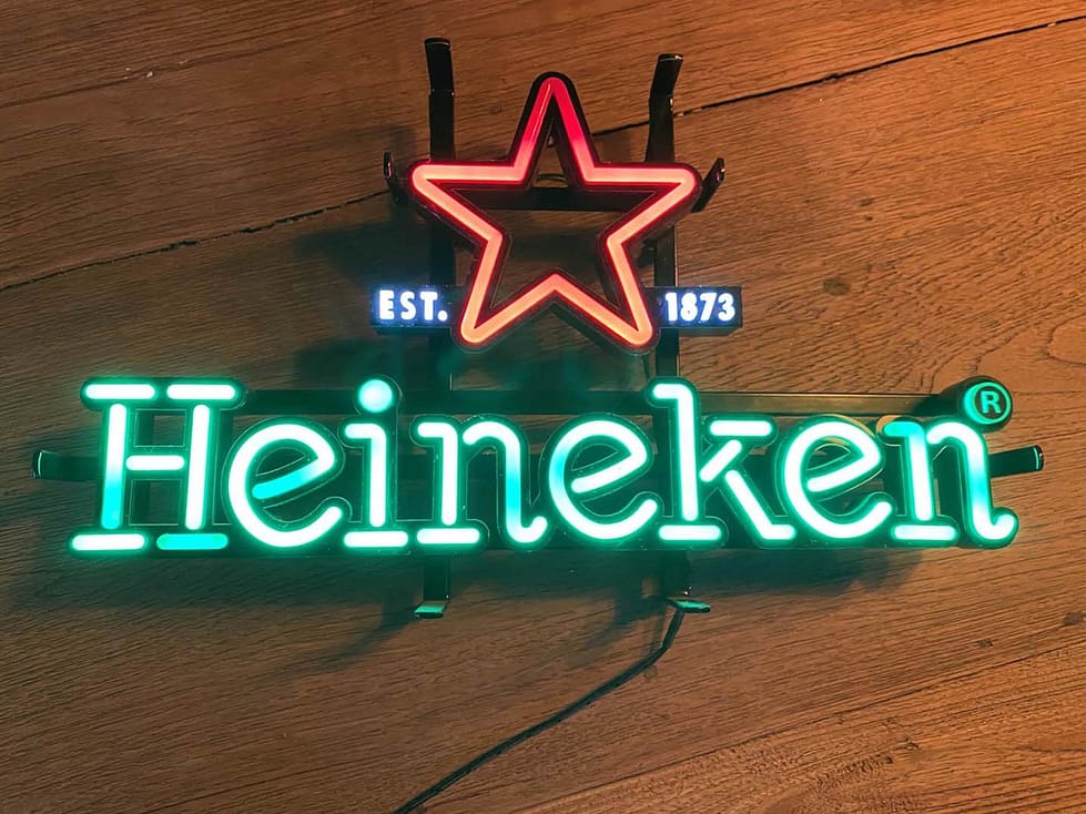 Heineken ledbord