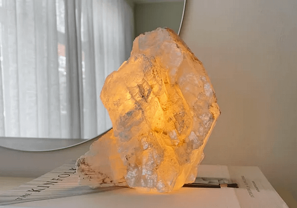 Magische Seleniet lamp - Prana Puur | Cadeau winkel Roden