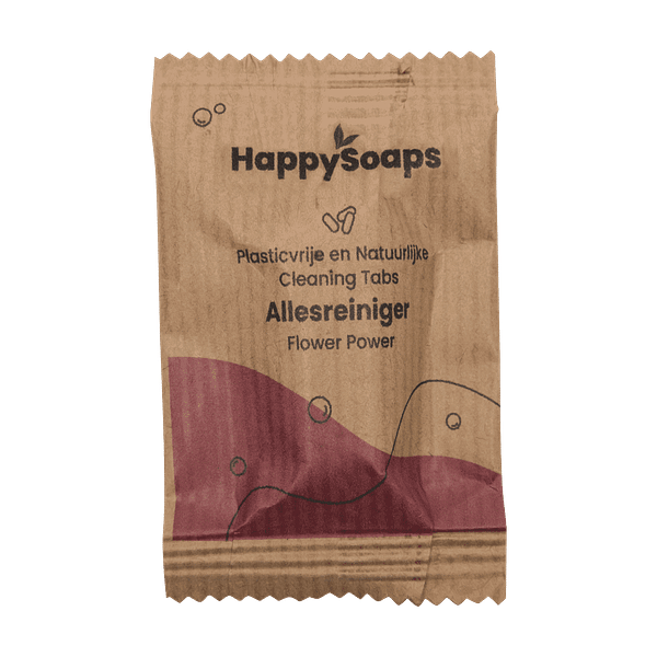 HappySoaps Cleaning Tabs Allesreiniger - Prana Puur | Cadeau winkel Roden