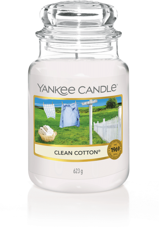 Yankee Candle Clean Cotton - Prana Puur | Cadeau winkel Roden