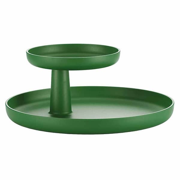Vitra rotary tray nieuwe kleur palm groen rotary tray van vitra