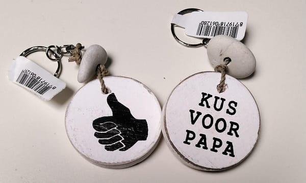 Tekstblok Small Allerliefste papa - Prana Puur | Cadeau winkel Roden