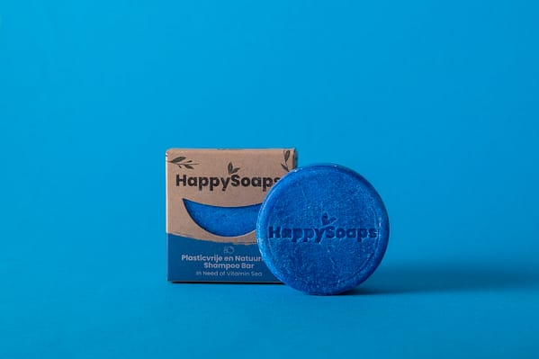 Happy soaps shampoo Bars - Chamomile Down en Carry on