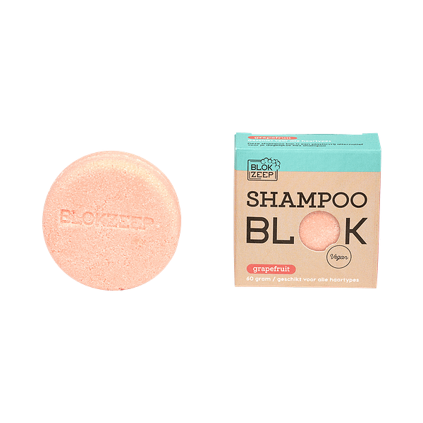 Blokzeep shampoo bar Grapefruit - Prana Puur | Cadeau winkel Roden